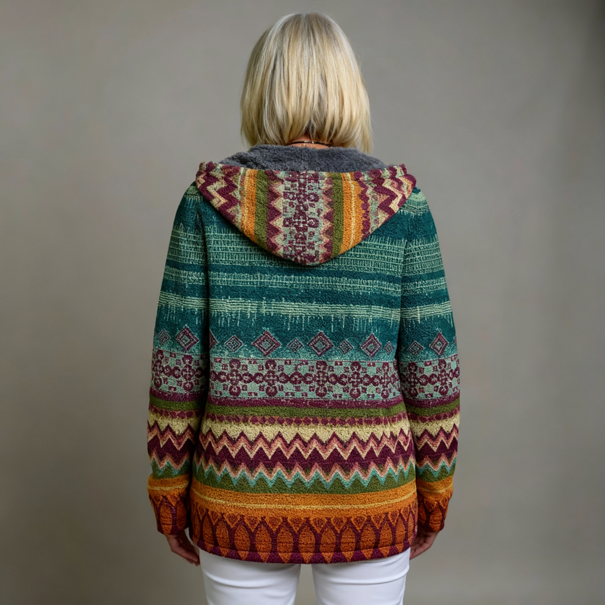 JEDDA | LUXURIÖSE STRICKJACKE MIT KÜNSTLERISCHER INSPIRATION