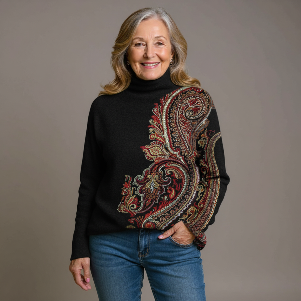NORA | KLASSISCHER GERIPPTER PULLOVER