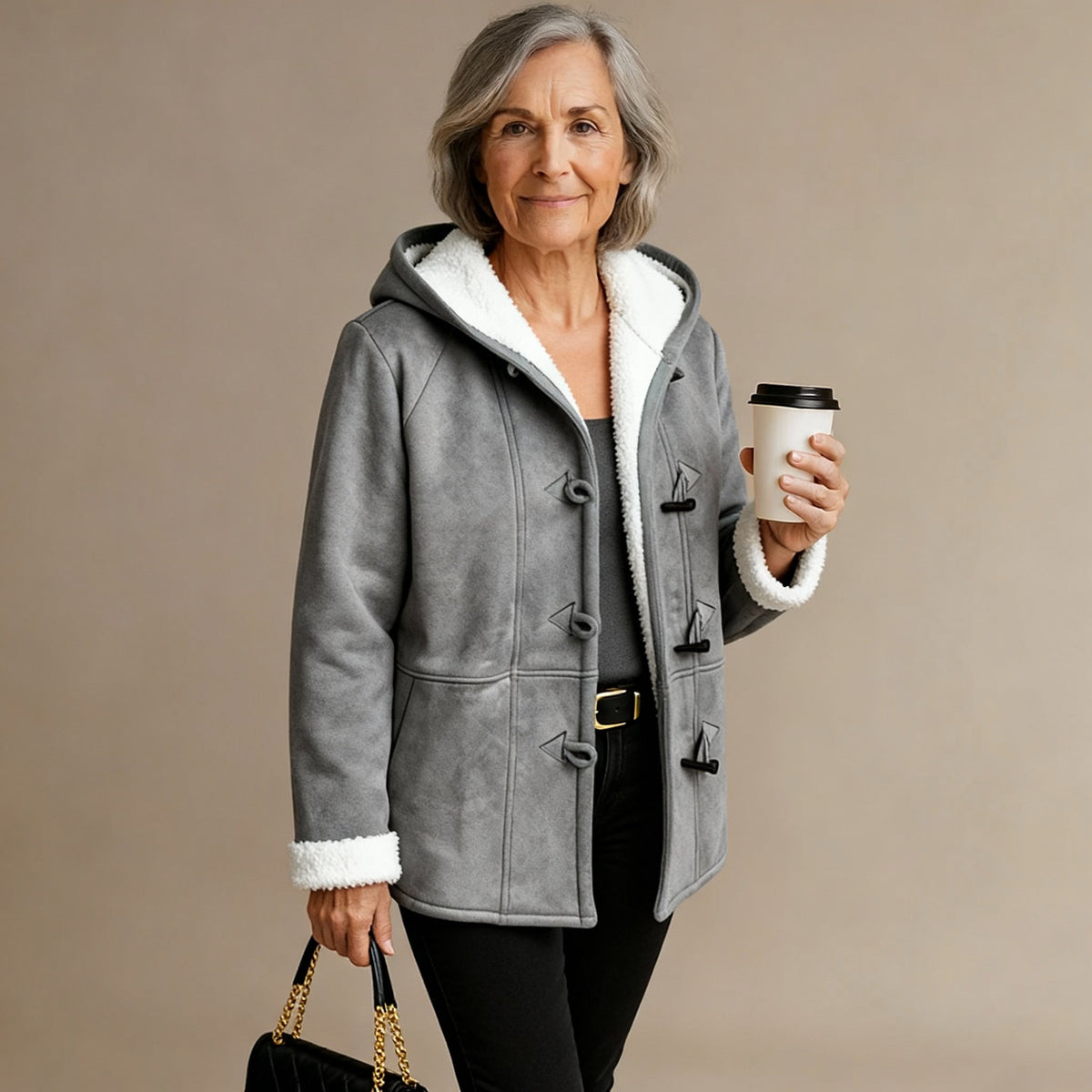 CLAIRE | ELEGANTER GEFÜTTERTER WINTERMANTEL