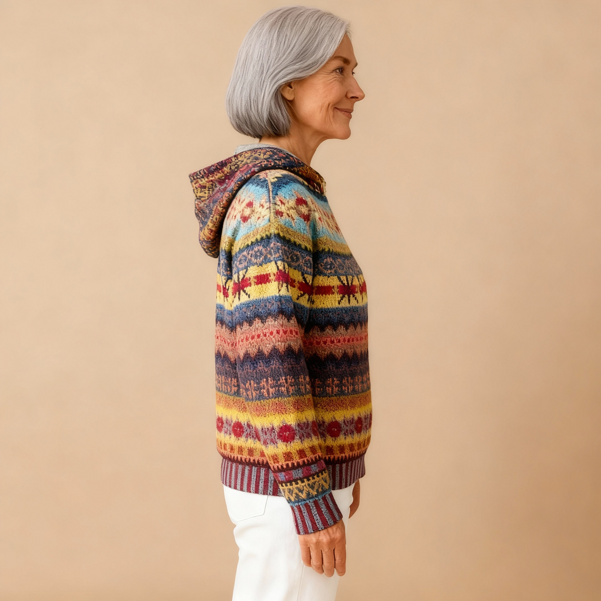 GABY | ETHNISCHER RETRO-HOODIE
