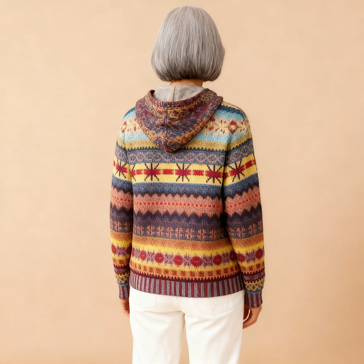 GABY | ETHNISCHER RETRO-HOODIE