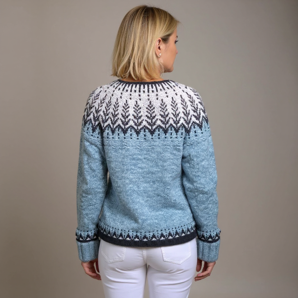 FREYA | RETRO-STRICKJACKE IM ISLAND-STIL