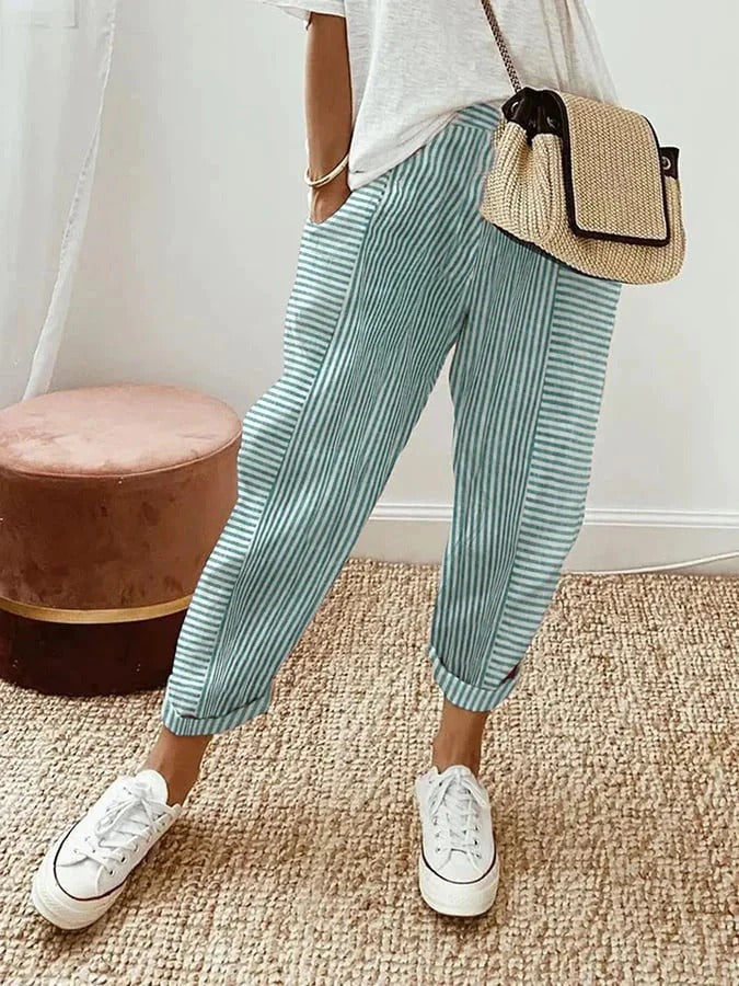 VICTORIA | ATMUNGSAKTIVE HOSE, LÄSSIG UND STILVOLL