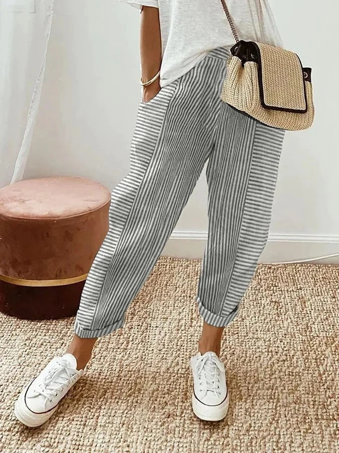 VICTORIA | ATMUNGSAKTIVE HOSE, LÄSSIG UND STILVOLL
