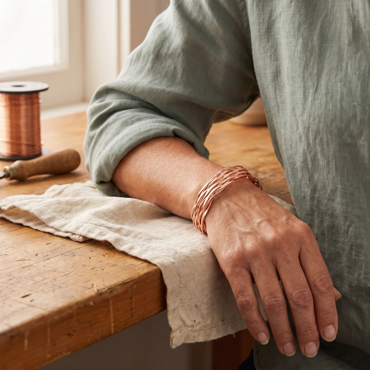 MABEL | WISP KUPFERARMBAND