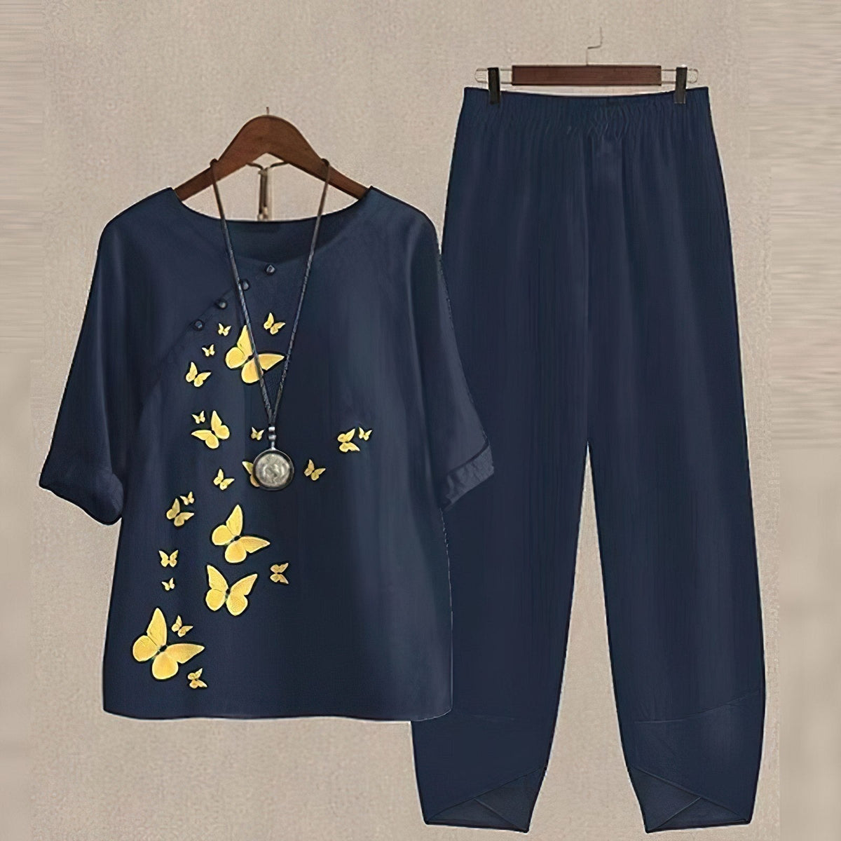 GWENDOLYN | KOMFORTABLES SCHICKES HEMD- & HOSEN-SET
