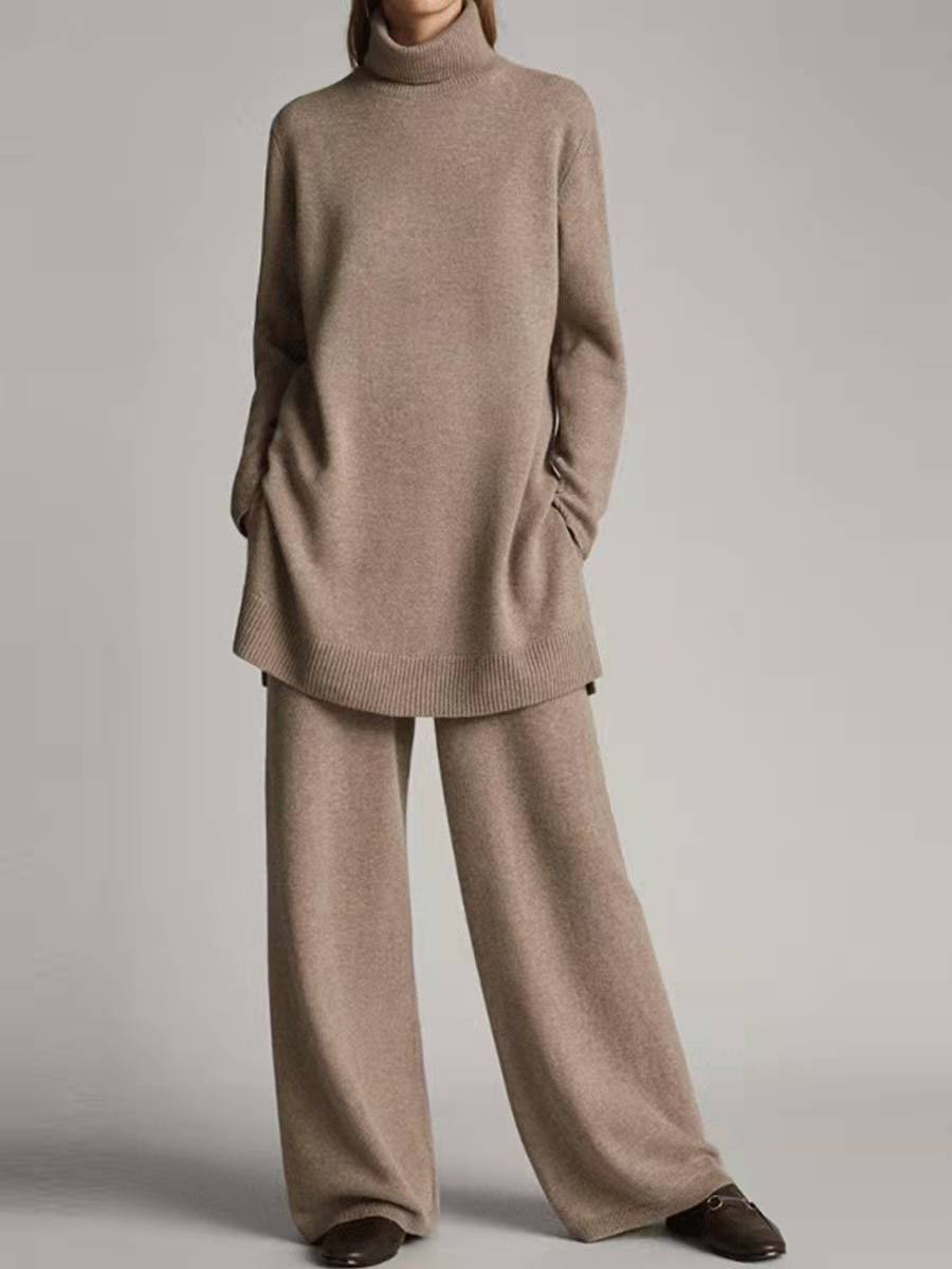 LUCY | CASUAL-SET AUS OBERTEIL UND WEITER HOSE