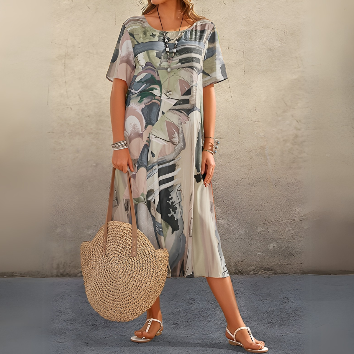 JOELLE | FLORALES KLEID IN EINEM LEICHTEN UND ELEGANTEN STIL