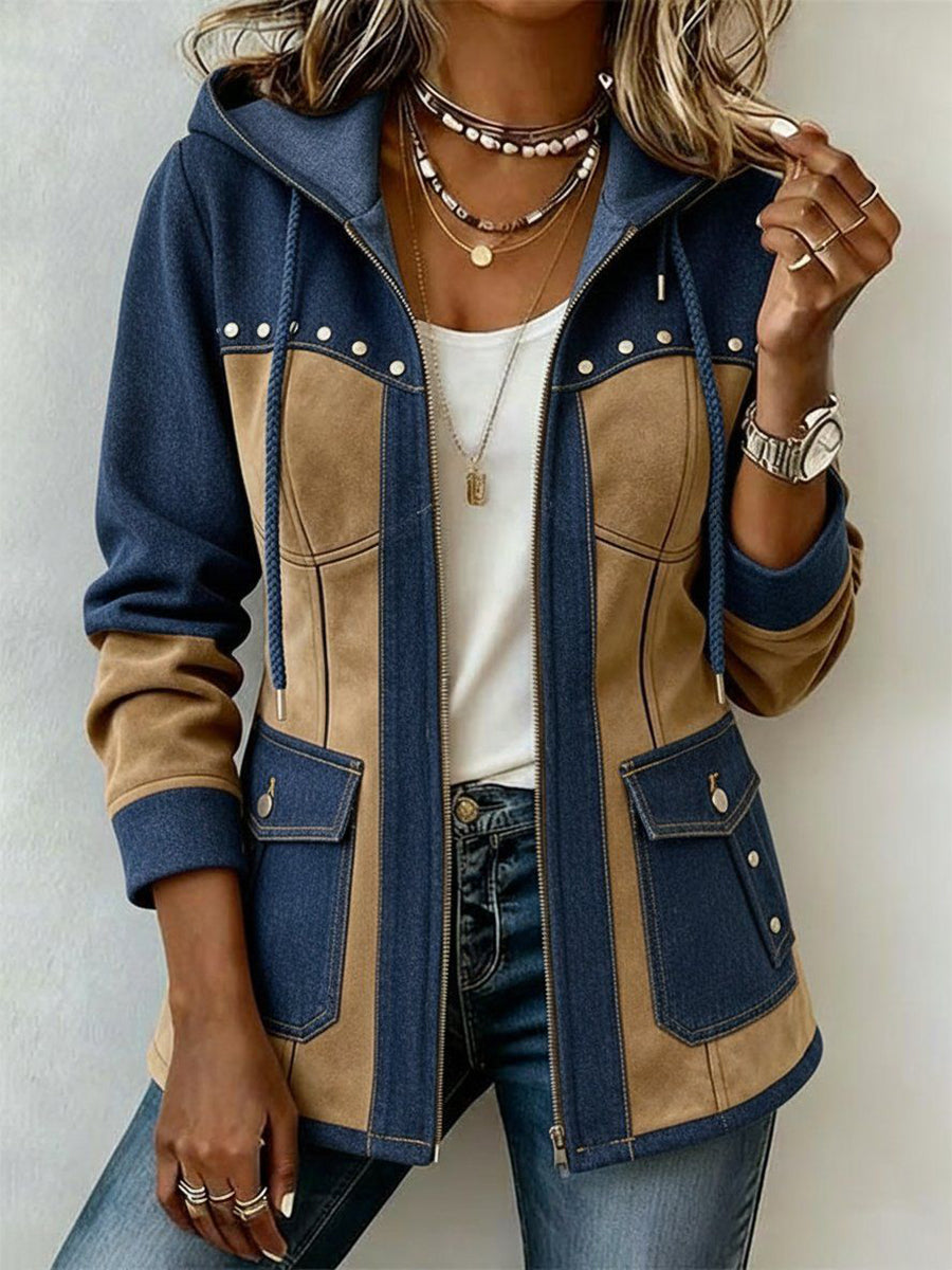 FAWNRIDGE | PATCHWORK-KAPUZENJACKE