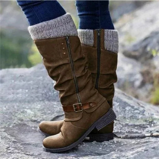BARBARA | KLASSISCHE STIEFELETTEN MIT SEITLICHEM REISSVERSCHLUSS