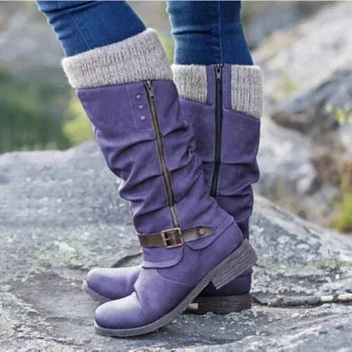 BARBARA | KLASSISCHE STIEFELETTEN MIT SEITLICHEM REISSVERSCHLUSS