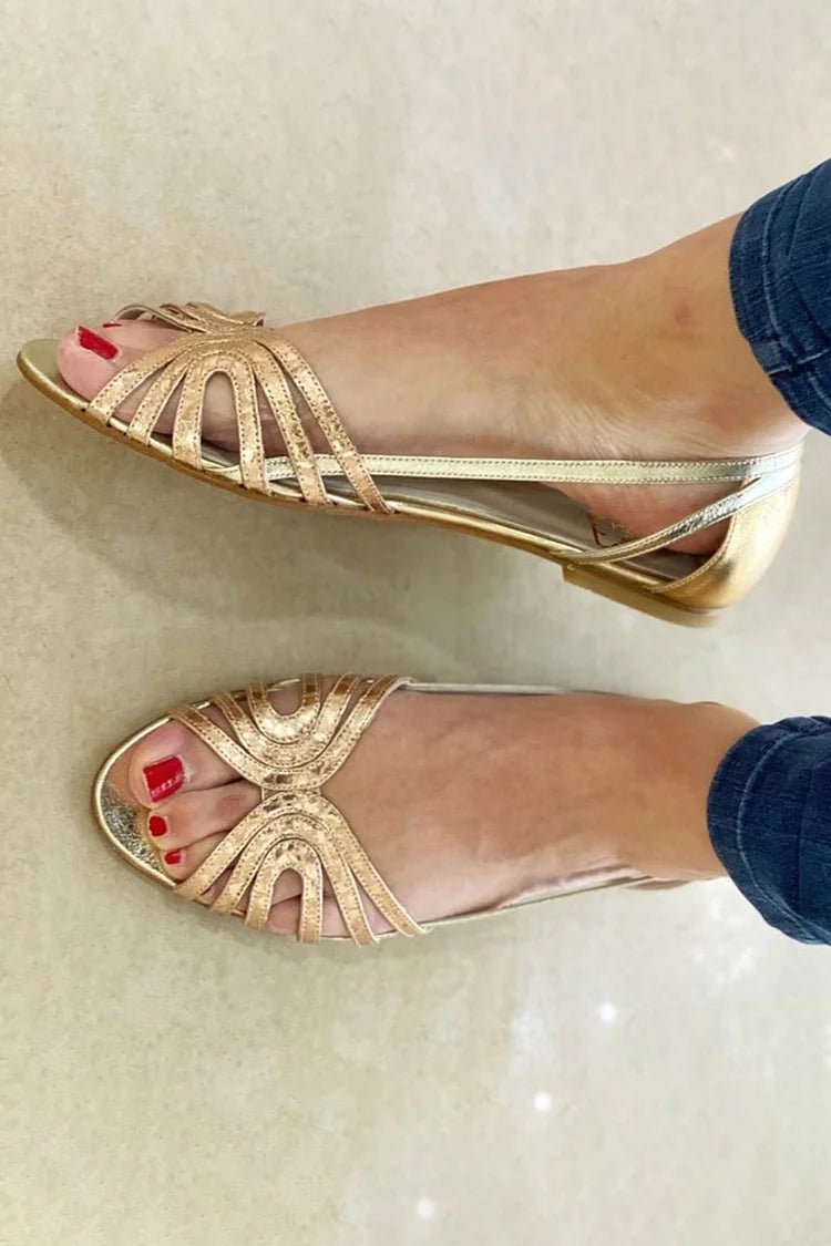 ELEONORA | GOLDENE SANDALEN