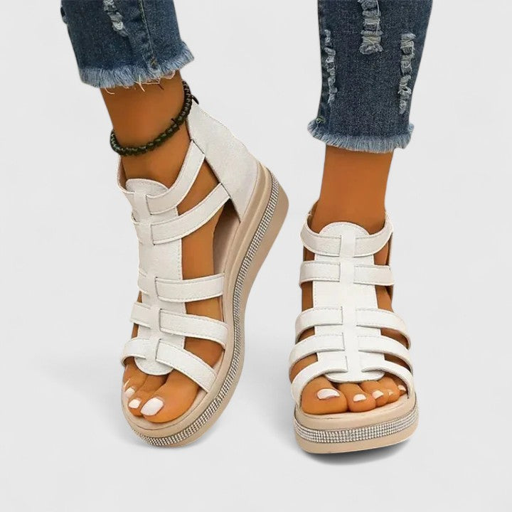 KENDALL | ORTHOPÄDISCHE STRASS-SANDALEN