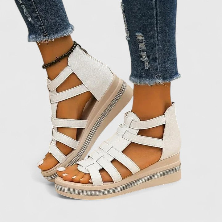 KENDALL | ORTHOPÄDISCHE STRASS-SANDALEN