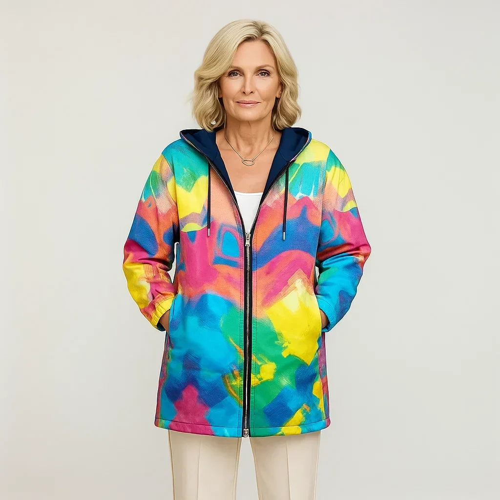 TIARNA | LUXURIÖSER, VON KUNST INSPIRIERTER CARDIGAN