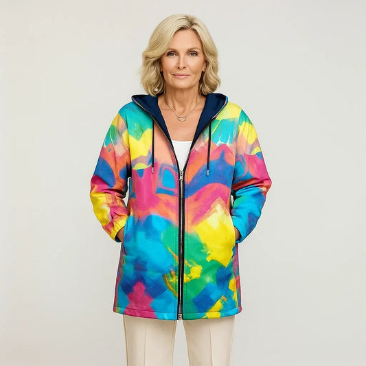 TIARNA | LUXURIÖSER, VON KUNST INSPIRIERTER CARDIGAN