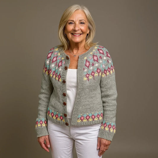 VIOLET | KLASSISCHE ISLÄNDERSTRICKJACKE