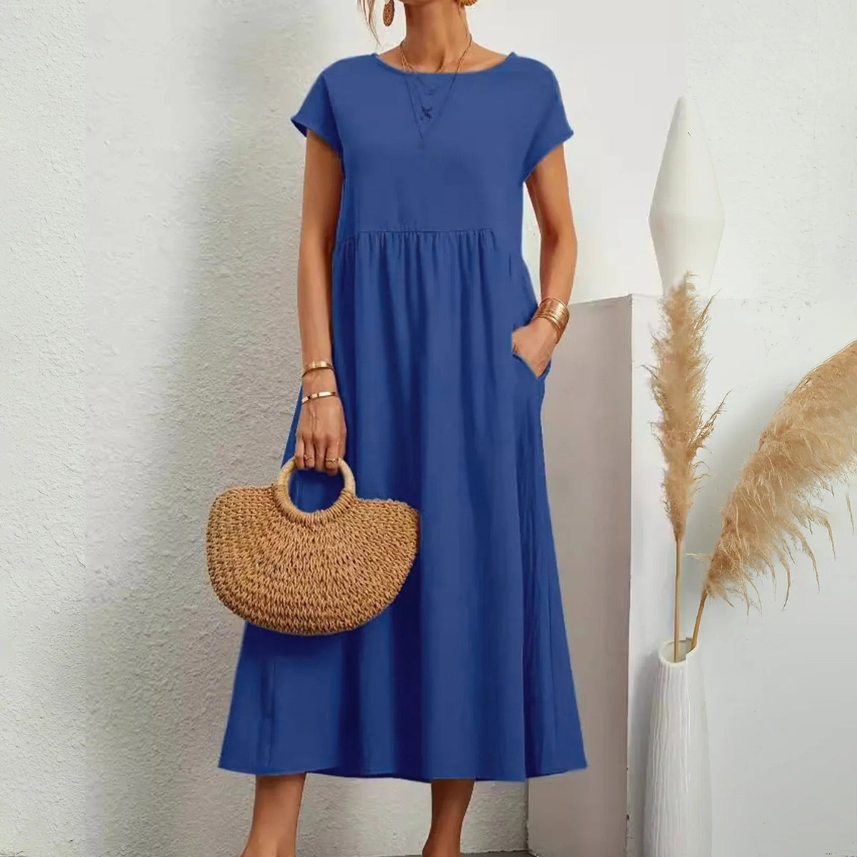 CATHERINE | ELEGANTES BASISKLEID