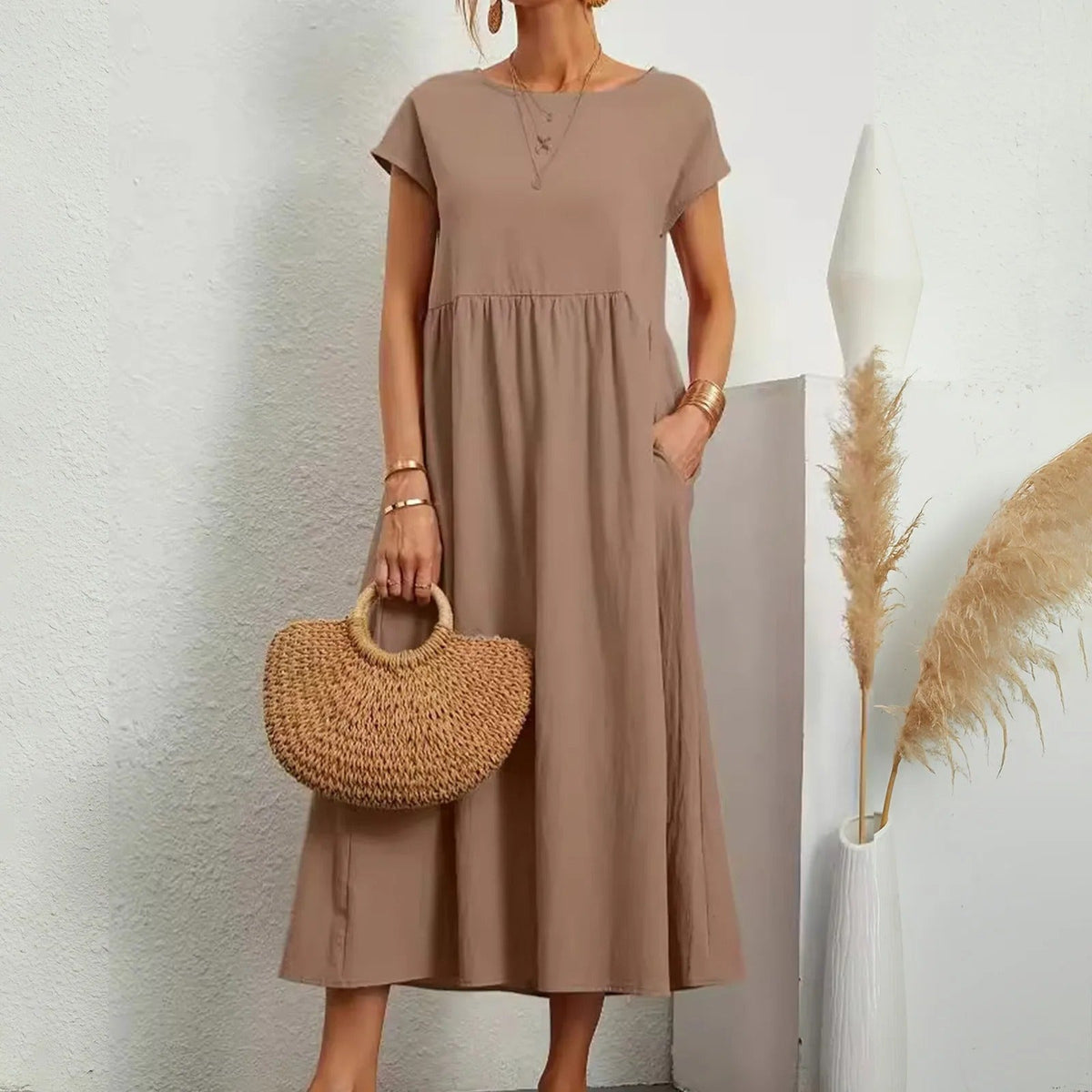 CATHERINE | ELEGANTES BASISKLEID