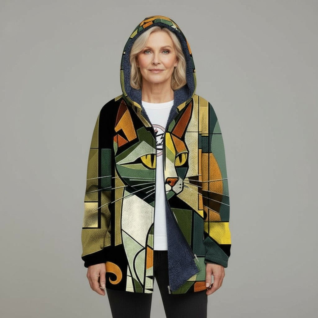 LOWANNA | LUXURIÖSE STRICKJACKE MIT KÜNSTLERISCHER INSPIRATION