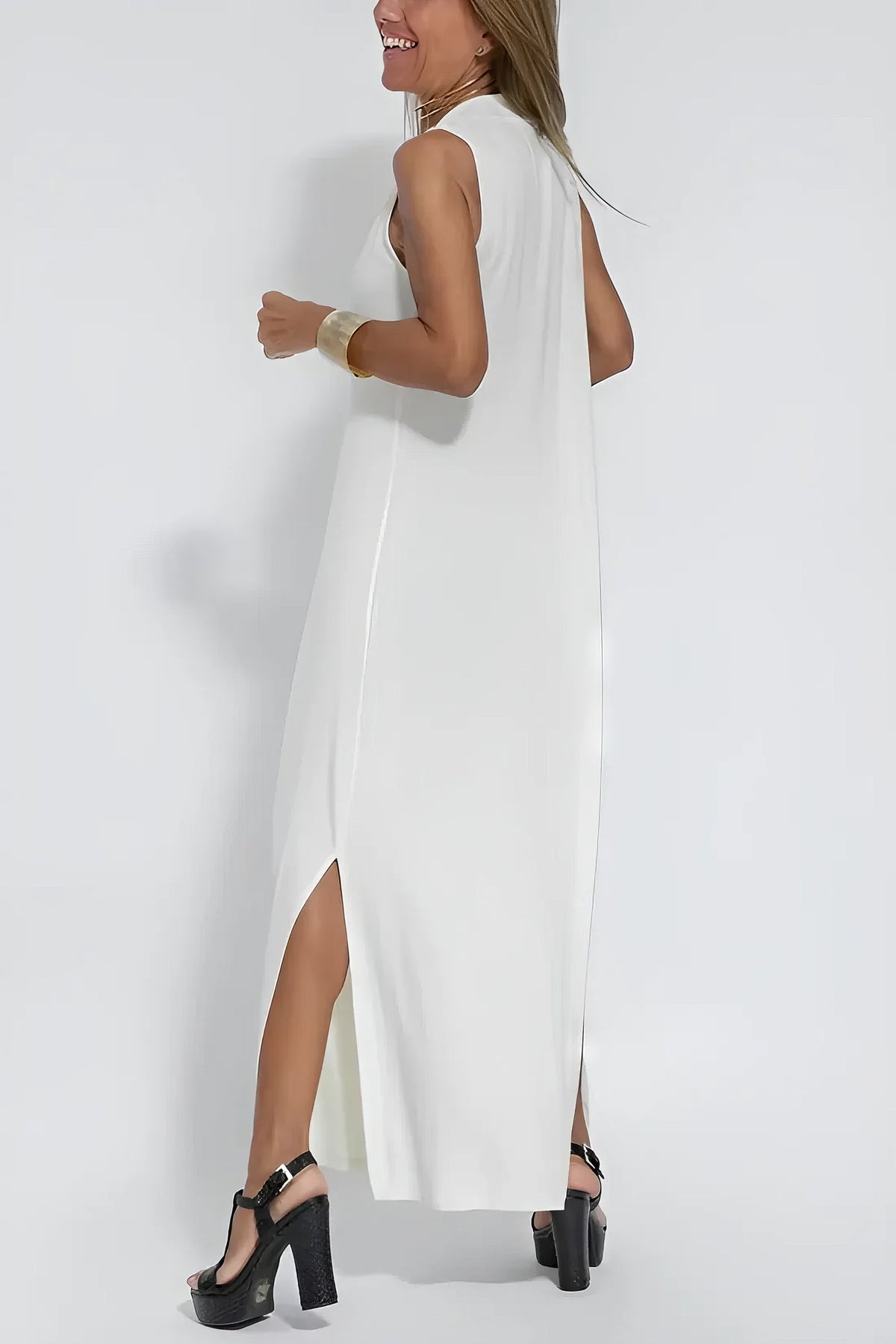 CLAIRE | ELEGANTES LANGES KLEID